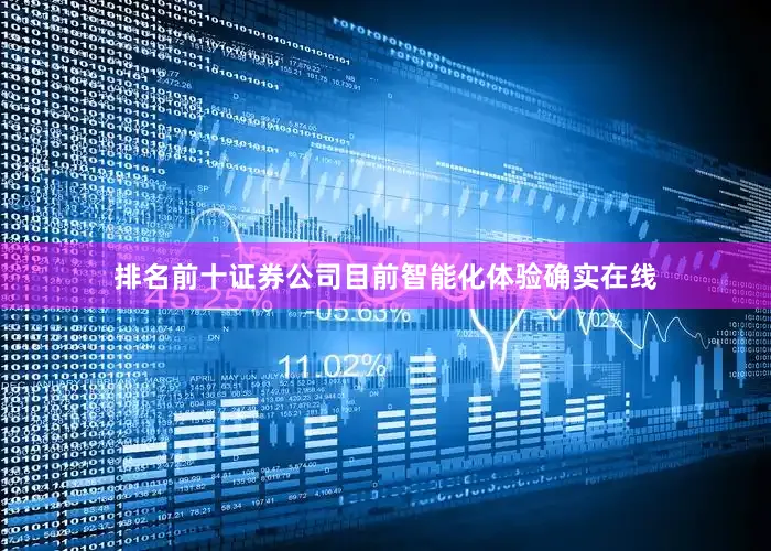 排名前十证券公司目前智能化体验确实在线